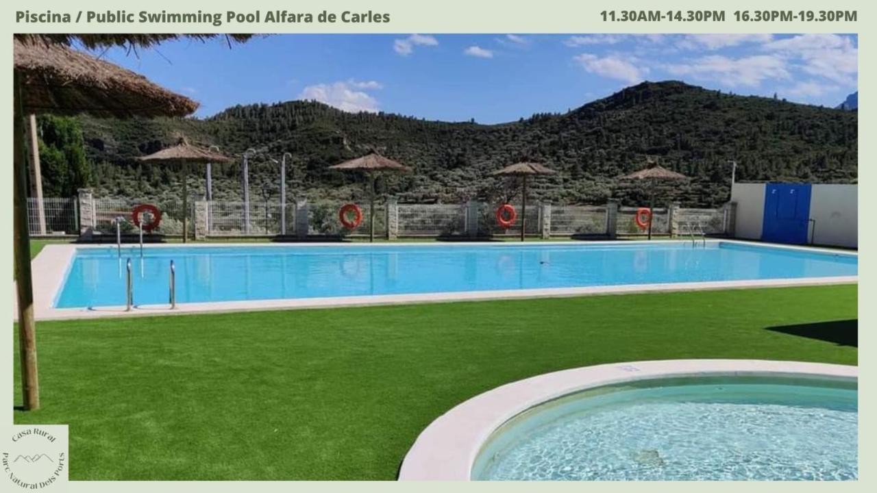 Casa Rural Parc Natural Dels Ports Alfara de Carles Εξωτερικό φωτογραφία
